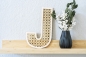 Preview: Buchstabe rattan